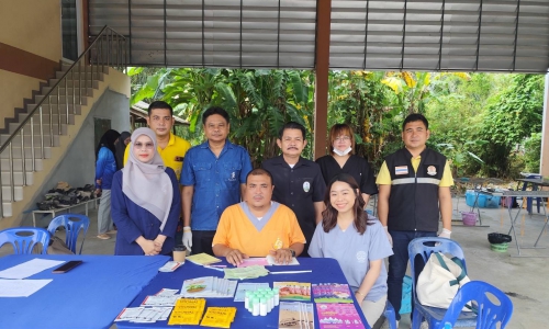 ร่วมจัดกิจกรรมคลินิกปศุสัตว์ในโครงการคลินิกเกษตรเคลื่อนที่ฯ