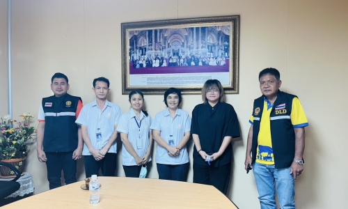 ตรวจต่ออายุใบอนุญาตผลิตอาหารสัตว์ควบคุมเฉพาะและเก็บตัวอย่างอาหารสัตว์