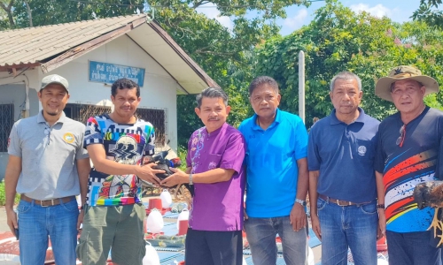 ตรวจรับปัจจัยการผลิต โครงการฟื้นฟูอาชีพเกษตรกรผู้ประสบอุทกภัย