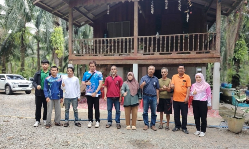 ตรวจติดตามโครงการพัฒนาเกษตรกรรมยั่งยืน (เกษตรทฤษฎีใหม่)